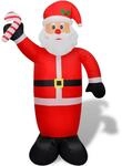 vidaXL Aufblasbarer Weihnachtsmann 240 cm 242358