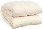 vidaXL Gewichtsdecke Hellcreme 122x183 cm 5 kg Stoff Modell 1