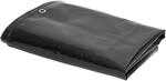 vidaXL Abdeckplane 650 g/m&sup2; 2x3 m Schwarz 151349