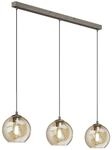 Lindby Pendelleuchte Sofian 9624692 Modern in Creme aus Glas 3-flammig E27