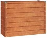 vidaXL Hochbeet Rostig 100x40x77 cm Cortenstahl 151951