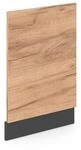 Vicco Frontblende R-Line Goldkraft Eiche/Anthrazit 45 cm ohne Arbeitsplatte