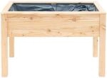 Westmann Hochbeet 120 cm x 65 cm x 75 cm Natur