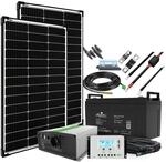 Offgridtec Autark M-Master 200W Solaranlage - 1000W AC Leistung 122Ah AGM Akku
