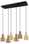Trio Pendelleuchte Agudo 6-flammig Multicolor 150 cm x 85 cm