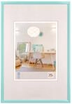 walther design New Lifestyle Kunststoff Bilderrahmen 13x18 cm T&uuml;rkis KV318U