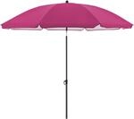 Derby Balkonschirm COMO &Oslash; 165 cm Pink mit Knickfunktion