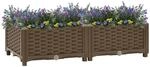 vidaXL Hochbeet 80x40x23 cm Polypropylen 836294