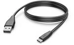 Hama Ladekabel USB-C - USB-A 3 m Schwarz