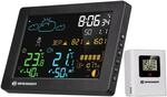 Bresser Wetterstation MeteoTemp Baro HZ Schwarz