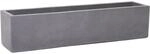 Vivanno Blumenkasten Flobo 80 cm x 18 cm x 18 cm Grau