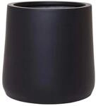 Vivanno Blumentopf Vekra 55 cm x 55 cm x 50 cm Schwarz