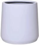 Vivanno Blumentopf Vekra 55 cm x 55 cm x 50 cm Wei&szlig;