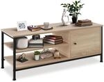Tectake Tv Regal Durban Industrial Style Holz und Stahl 110 x 40 x 45 50 cm