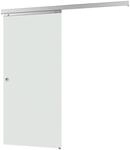 inova Glasschiebet&uuml;r Vollfl&auml;chig Satiniert 755 x 2035 mm Komplettset mit