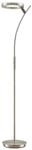 Lindby LED Stehlampe Darion 9621655 Dimmbar Modern in Alu aus Metall 1-flammig