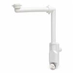 Lira SPA Raumsparsiphon Waschtisch Extra Slim mit Reinigungs&ouml;ffnung 32/40 mm
