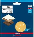 Bosch Expert Schleifblatt C470 &Oslash; 125 mm K80 5 St&uuml;ck