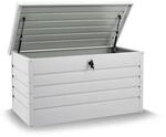 Juskys Metall Aufbewahrungsbox Limani Wei&szlig;