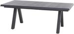 Siena Garden Gartentisch ausziehbar Keramik Wood Grey 100 cm x 200 cm