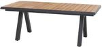 Siena Garden Gartentisch Tirana Rechteckig ausziehbar Holz Teak 100 cm x 200 cm