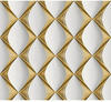 Bricoflor 3D Tapete Mit Ornamenten Elegante Vliestapete In Weiß Gold Für