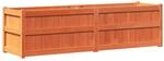 vidaXL Pflanzk&uuml;bel Wachsbraun 180x50x50 cm Massivholz Kiefer 837506