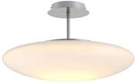 Lindby LED Deckenleuchte Gunda 9624354 Dimmbar Modern in Wei&szlig; aus Glas 1-flammig