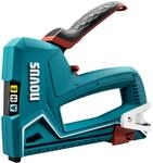 Novus Tools Handtacker J-50 Profi-Tacker aus Aluminium f&uuml;r Feindrahtklammern 6-14mm