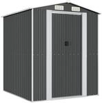 vidaXL Ger&auml;teschuppen Anthrazit 192x191x223 cm Verzinkter Stahl 1398853