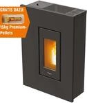 PEGASO Pelletofen Madison Stahl Anthrazit 5,3 kW mit Automatik