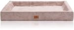 Knuffelwuff Hundebett Santiago Orthop&auml;disch Cord XL 105 x 80cm Rosa
