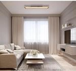 Globo LED-Deckenleuchte Cinderella 1-flammig Wei&szlig; matt 800 x 200 x 85 mm