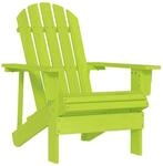 vidaXL Adirondack-Gartenstuhl Massivholz Tanne Gr&uuml;n 315876