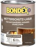 Bondex Wetterschutz-Lasur Dunkelgrau 750 ml