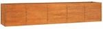 vidaXL Hochbeet Rostig 400x80x77 cm Cortenstahl 151965