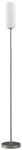Lindby Stehlampe Vinsta 9621005 Modern in Wei&szlig; aus Glas 1-flammig E27