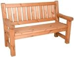 Garden Pleasure Bank Allg&auml;u 2-Sitzer Braun FSC&reg;