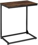 Tectake Beistelltisch Cardiff Industrial Style Holz und Stahl 35 x 55 50 x 67 cm