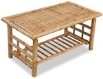 vidaXL Couchtisch Bambus 90x50x45 cm 243713