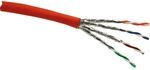 Schwaiger Netzwerkkabel S/STP CAT 7 Orange 25 m