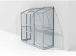 Vitavia Anlehn-Gew&auml;chshaus Ida 1300 ESG 3 mm Aluminium 192,8 x 182,3 x 68,8 cm
