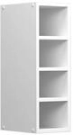 Vicco H&auml;ngeschrank R-Line Offener K&uuml;chenschrank Wei&szlig;/Wei&szlig; 20 cm