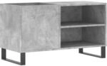 vidaXL Plattenschrank Betongrau 85x38x48 cm Holzwerkstoff 831712