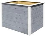 Weka Hochbeet-Element Modular 100 cm x 69 cm x 71 cm Grau