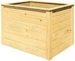 Weka Hochbeet-Element-Modular 100 cm x 69 cm x 71 cm Natur
