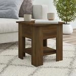 vidaXL Couchtisch Braun Eichen-Optik 40x40x42 cm Holzwerkstoff Modell 1