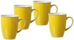 Ritzenhoff & Breker Doppio Kaffeebecher 320 ml 4er Set Gelb