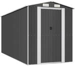 vidaXL Ger&auml;teschuppen Anthrazit 192x440x223 cm Verzinkter Stahl 1395244