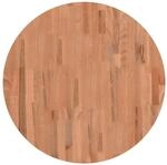 vidaXL Tischplatte &Oslash;70x1,5 cm Rund Massivholz Buche 355931